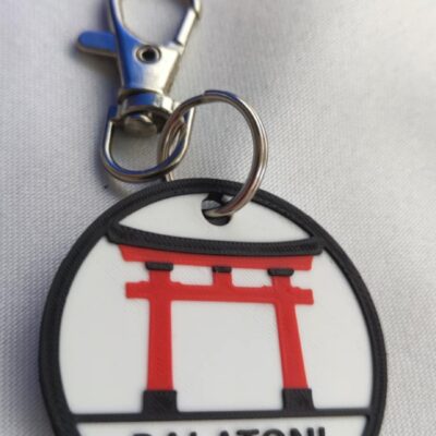 Balatoni Japán Kert kulcstartó